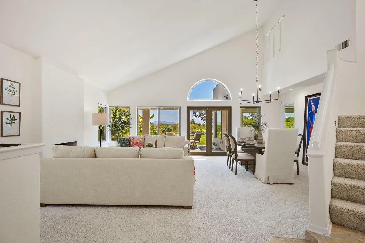 263 Via Villena Encinitas, CA 92024 - Photo 3 of 49 a living room with furniture and a chandelier