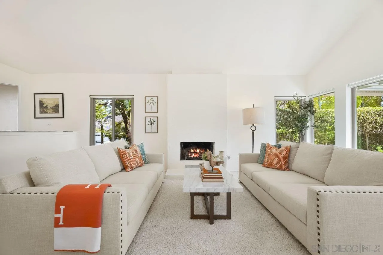 263 Via Villena Encinitas, CA 92024 - Photo 4 of 49 a living room with furniture and a large window