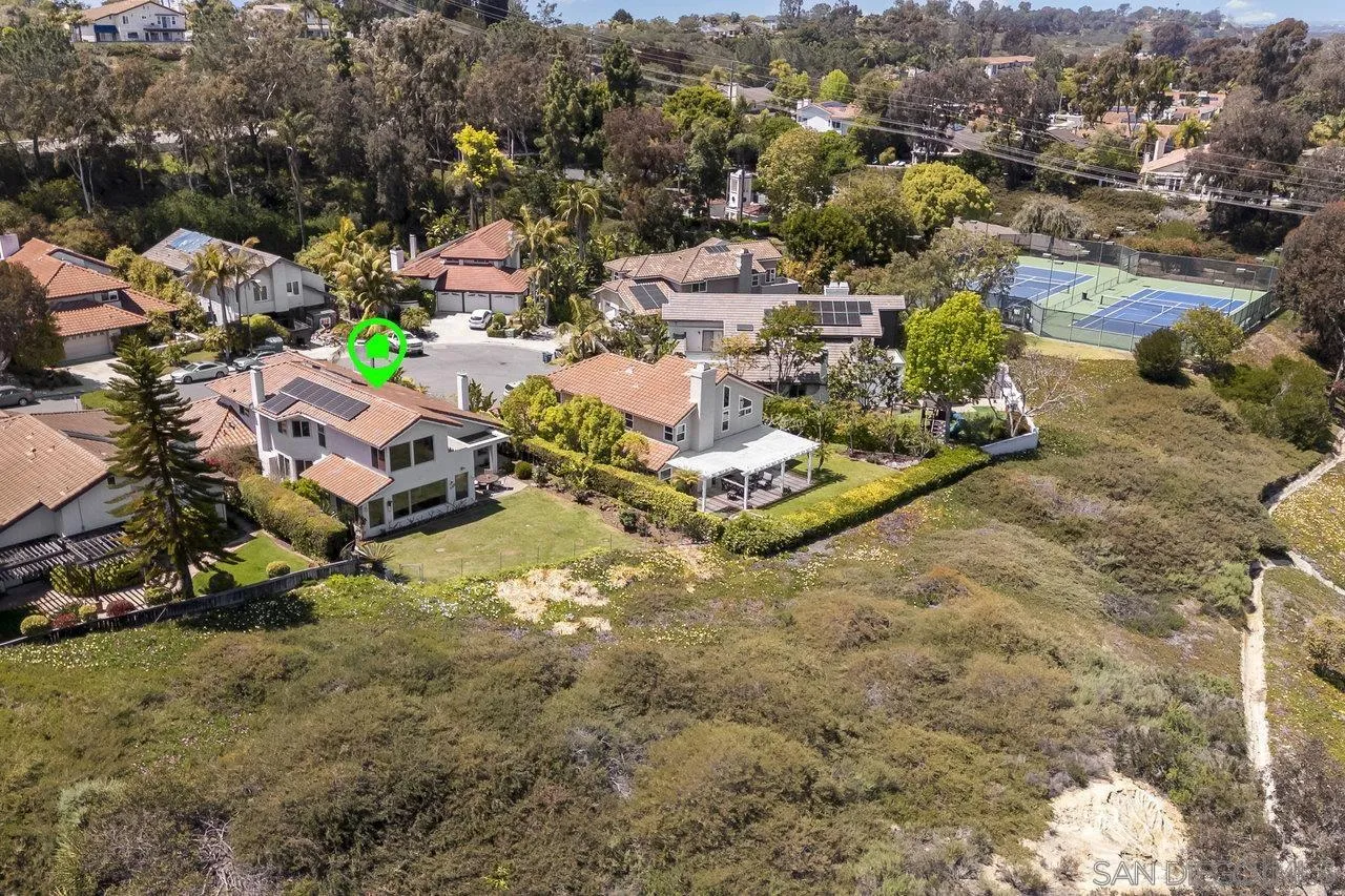 263 Via Villena Encinitas, CA 92024 - Photo 42 of 49 an aerial view of a house with a yard