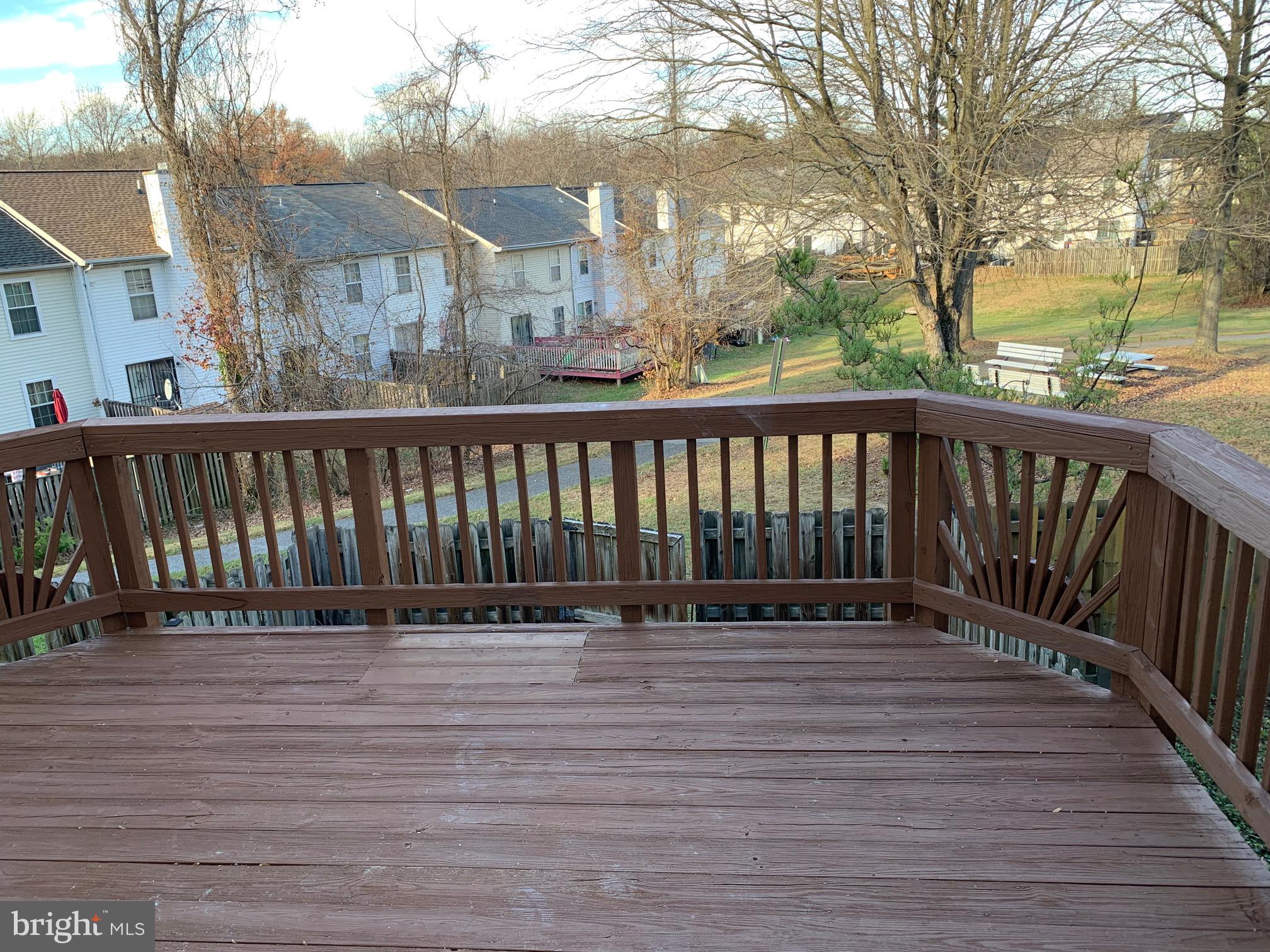 8555 Ritchboro Road District Heights, MD 20747 - Photo 4 of 30 a view of wooden deck