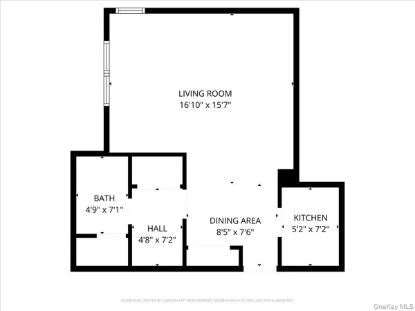 a black and white photo of a floor plan