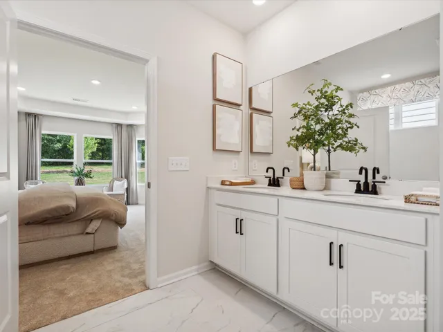 a close view of shower