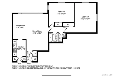 $260,000 | 4 Fordham Hill Ovl, Unit 14G | University Heights