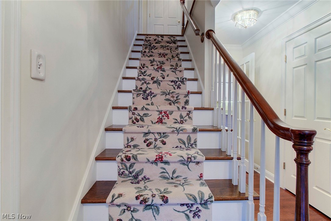 3488 Bancroft Road Akron, OH 44333 - Photo 23 of 35 Beautiful stair case
