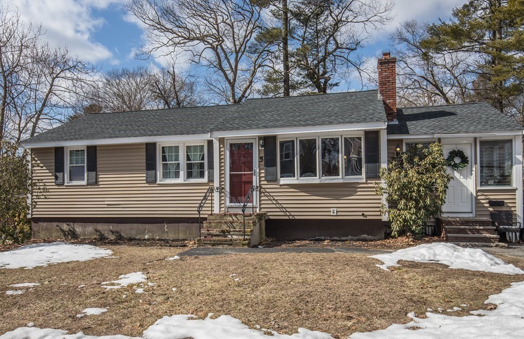 5 Harnden Road Billerica, MA 01821 - Photo 2 of 17 a front view of a house with a yard