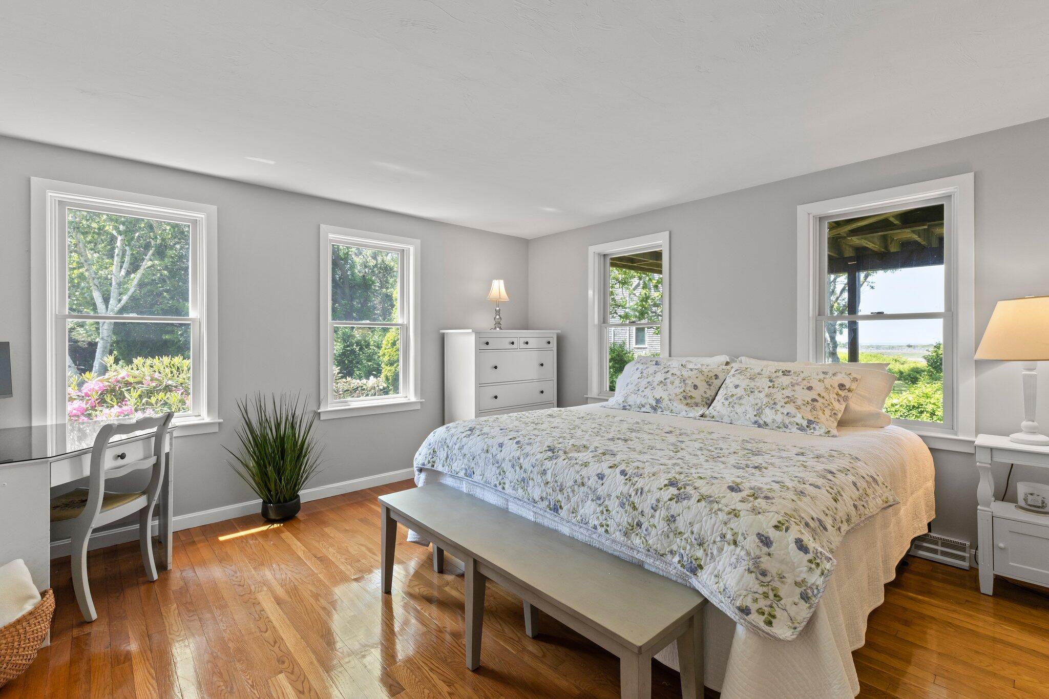 46 Captain Young Way Brewster, MA 02631 - Photo 29 of 44 Second Bedroom w/ Water Views