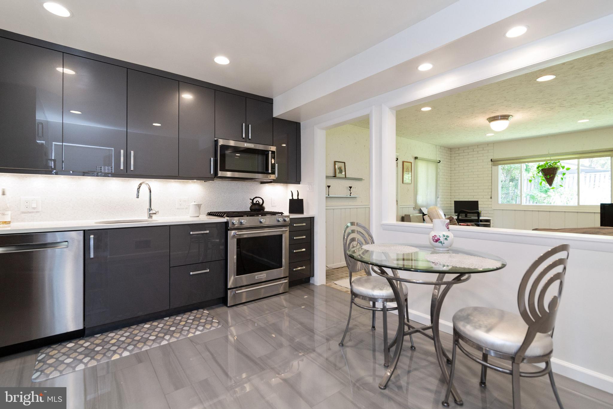 10107 Kohler Road Silver Spring, MD 20902 - Photo 11 of 34 Designer gray kitchen