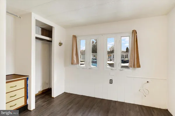wooden floor in an empty room