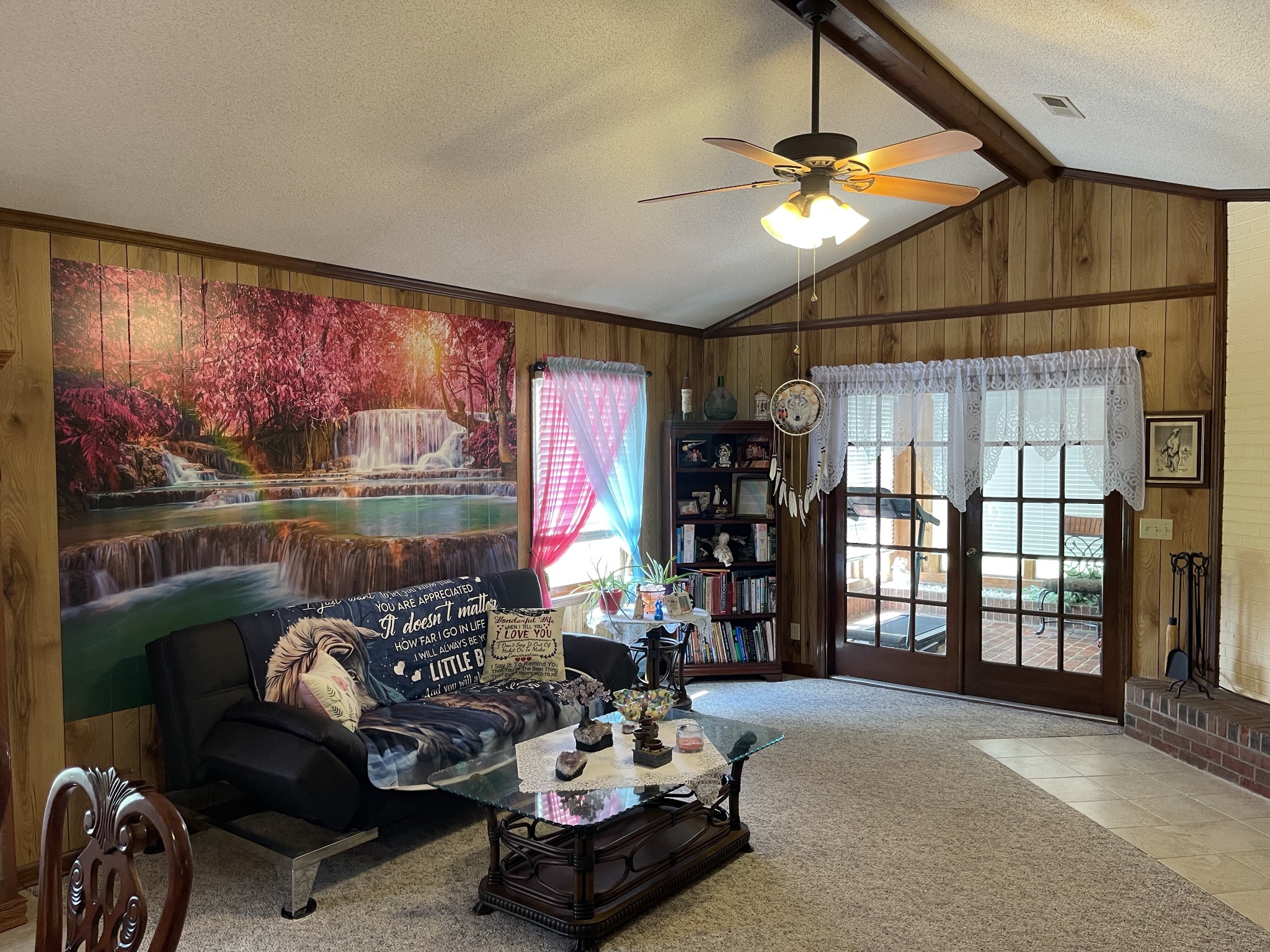 425 Corders Crossroads Road Fayetteville, TN 37334 - Photo 9 of 25 a living room with furniture and a floor to ceiling window