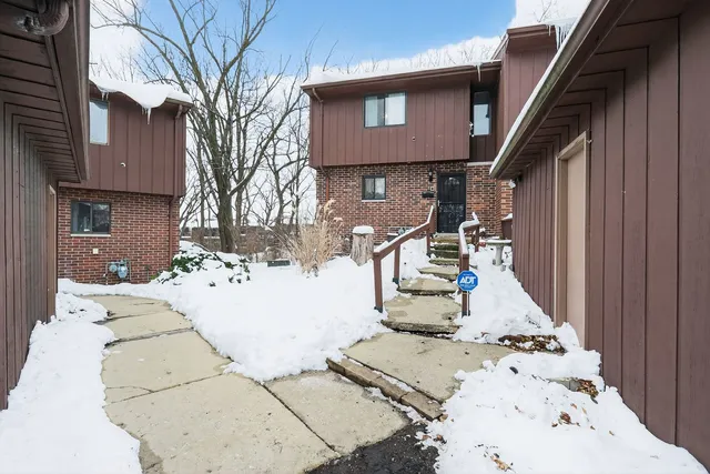 a view of street with a trees