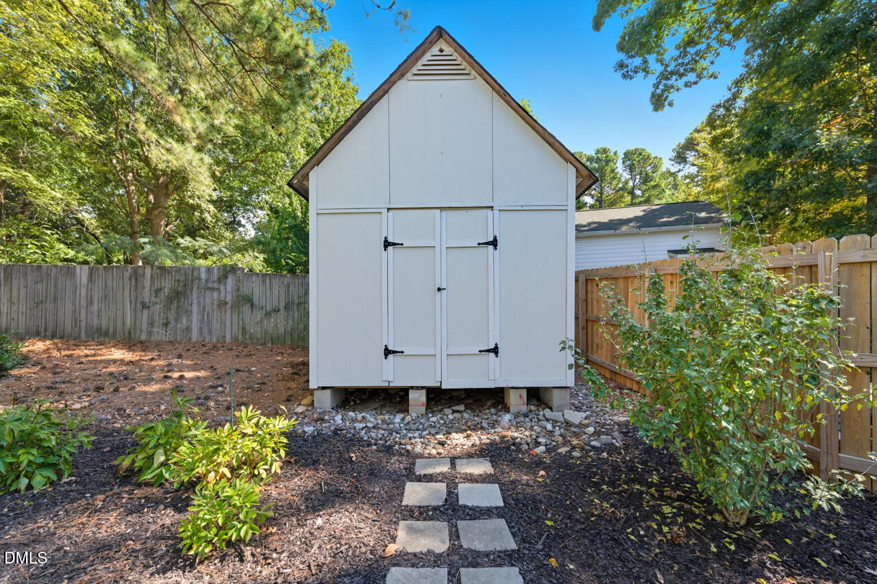8713 Mourning Dove Road Raleigh, NC 27615 - Photo 51 of 56 Storage Shed
