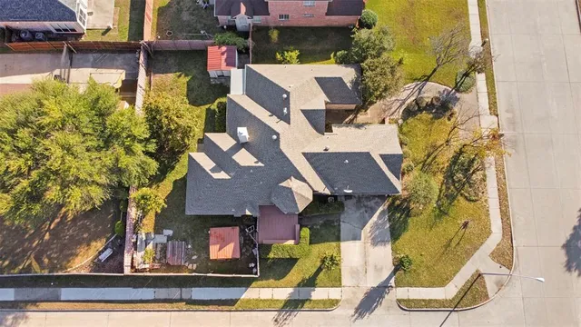 front view of a house with a street