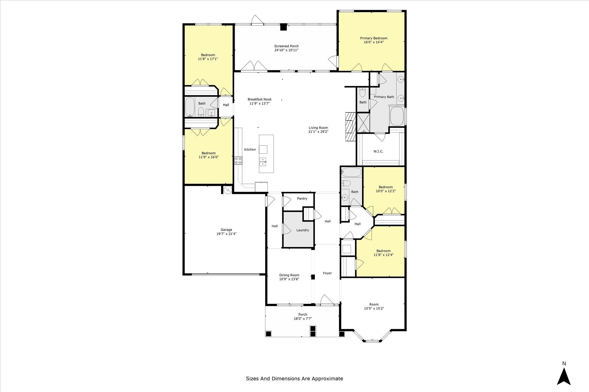 10207 Dunleith Loop Daphne, AL 36526 - Photo 23 of 23 View of floor plan / room layout