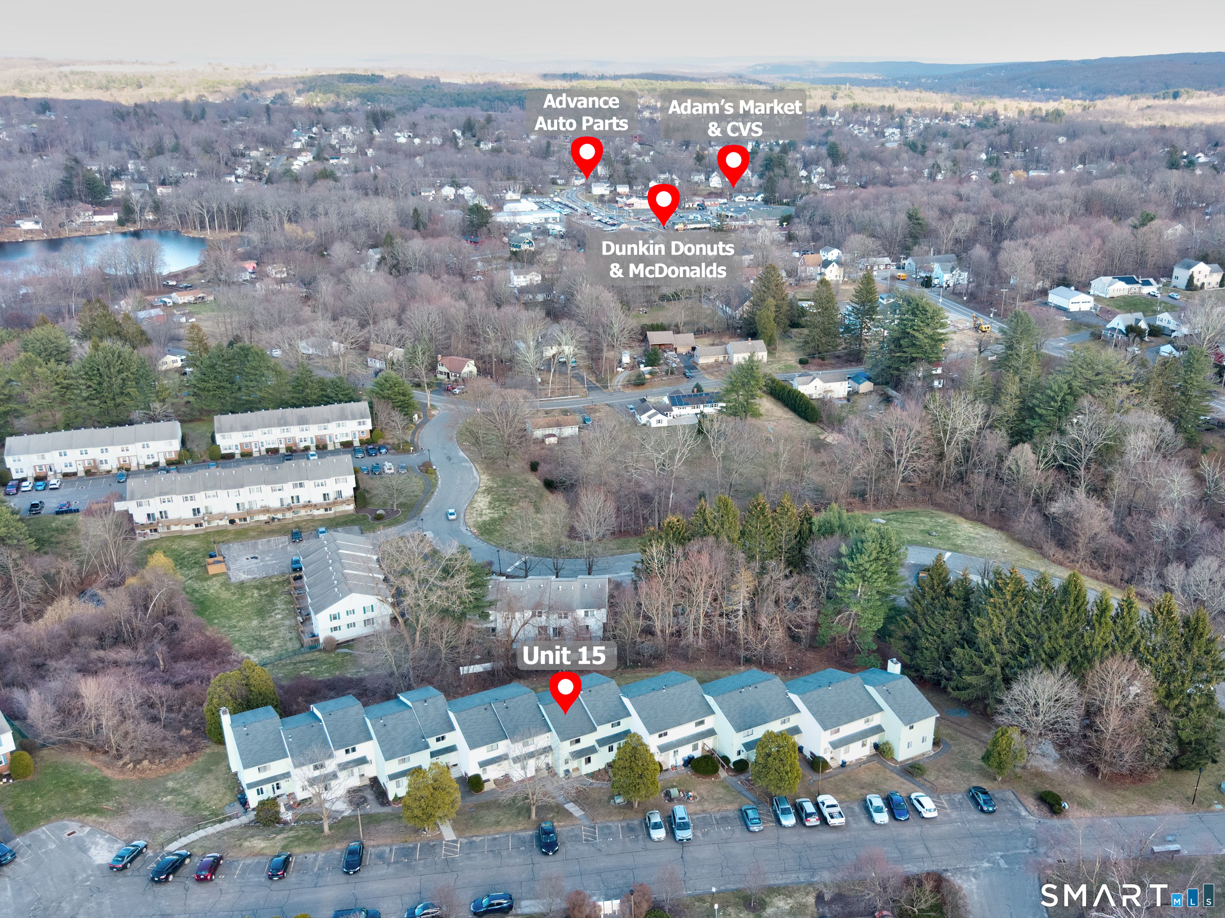412 South Main Street, Unit 15 Plymouth, CT 06786 - Photo 7 of 28 an aerial view of a house