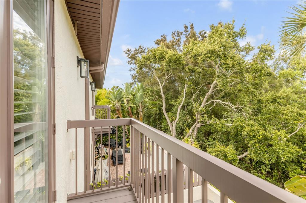 123 Marina Bay Drive New Smyrna Beach, FL 32169 - Photo 58 of 84 a view of a balcony with an outdoor space