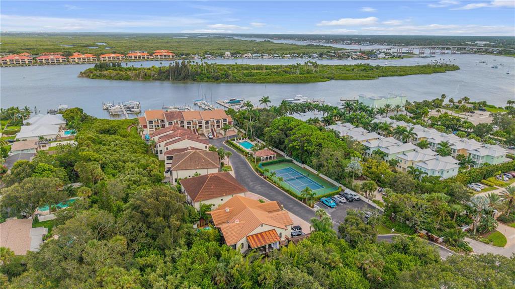 123 Marina Bay Drive New Smyrna Beach, FL 32169 - Photo 71 of 84 a view of a city with a lake view