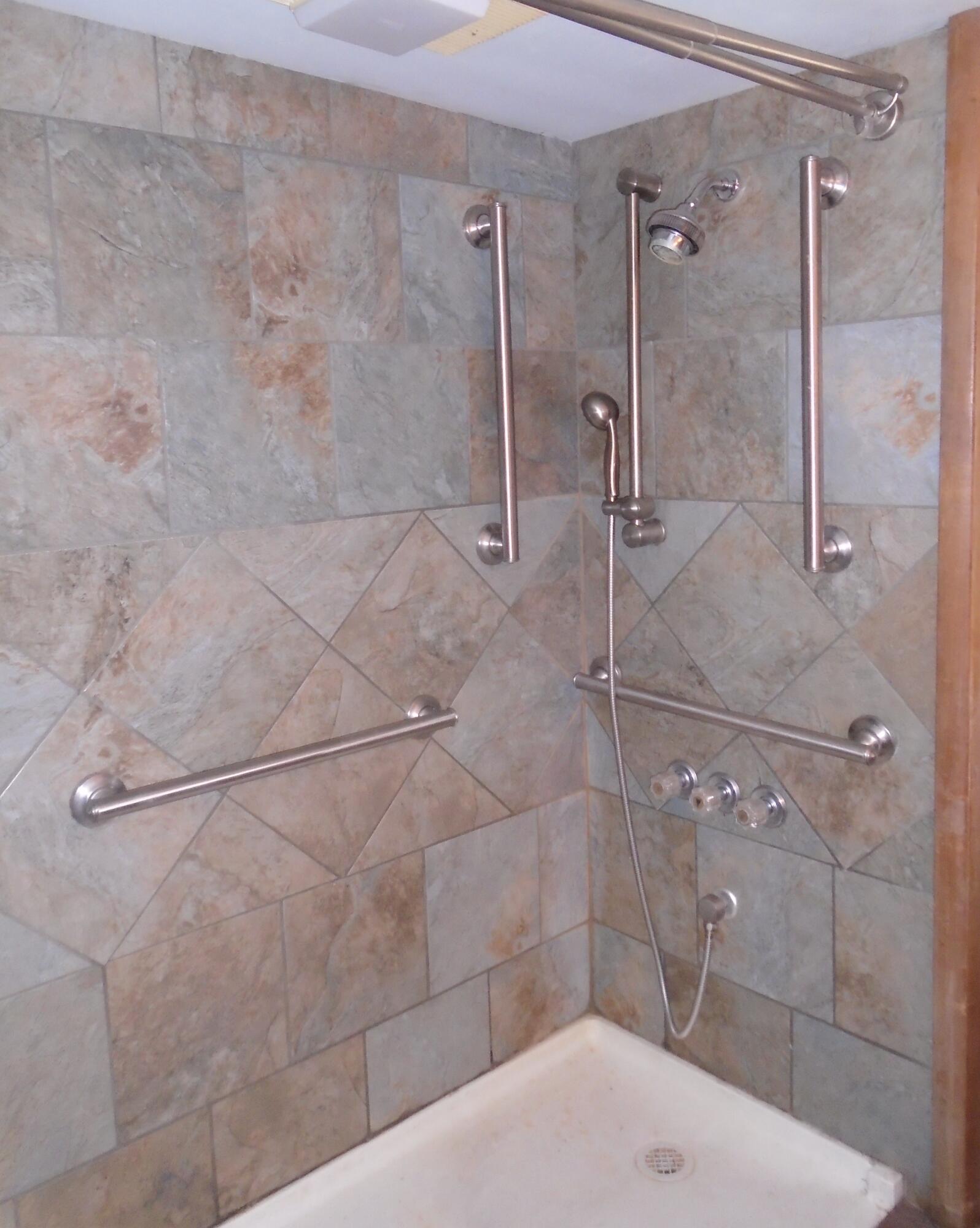 108 Trues Pond Road Montville, ME 04941 - Photo 14 of 27 Tile Roll-in Shower