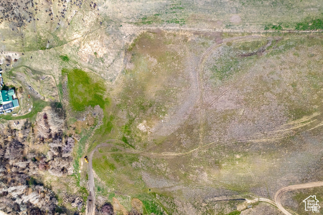 5337 East Maple Creek Road, Unit 1 Franklin, ID 83237 - Photo 11 of 28 Aerial overview of property's location with rural landscape