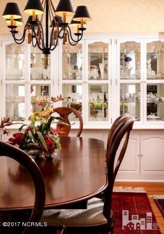 210 Raleigh Road Wallace, NC 28466 - Photo 17 of 23 Crystal Cabinet in Dining Room