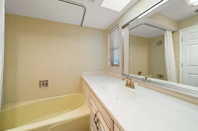 a garden view with a lake view