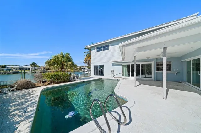 a view of a interior of the house with a lake
