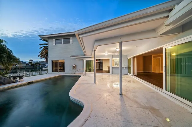 a view of a water heater room