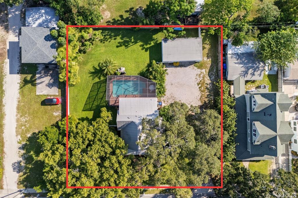 429 Scotland Street Dunedin, FL 34698 - Photo 74 of 78 an aerial view of houses and roads
