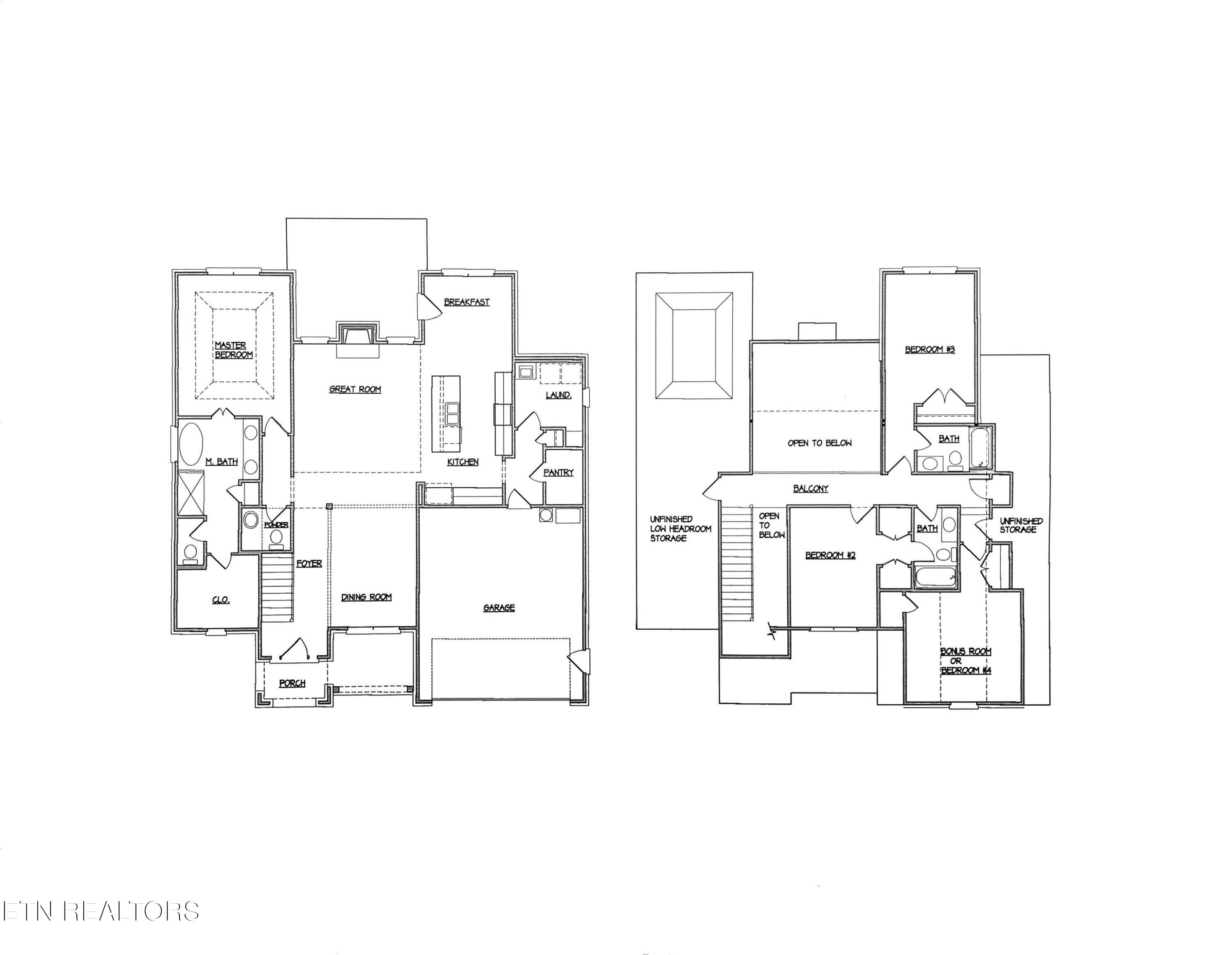 332 Rugby Manor Lane Knoxville, TN 37923 - Photo 2 of 2 Muirfield 2449 plan