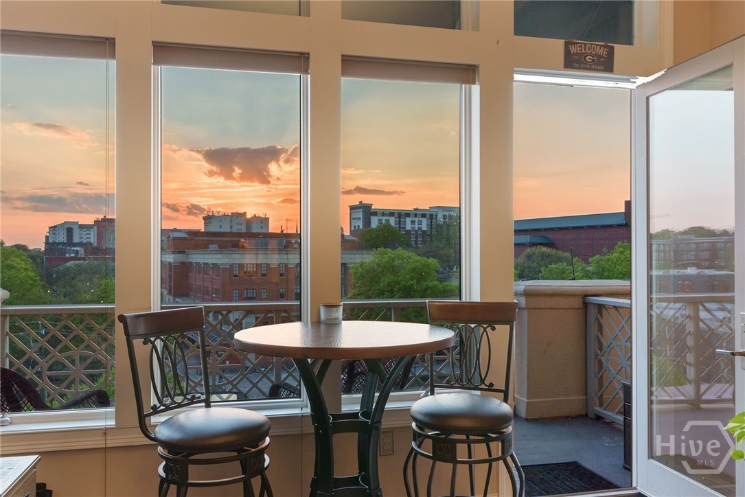 755 East Broad Street, Unit 903 Athens, GA 30601 - Photo 34 of 56 Dining with a view