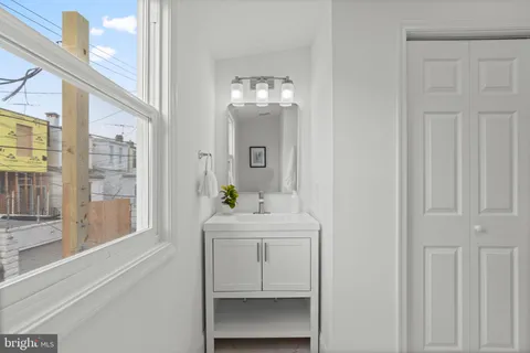 a bathroom with a shower and toilet