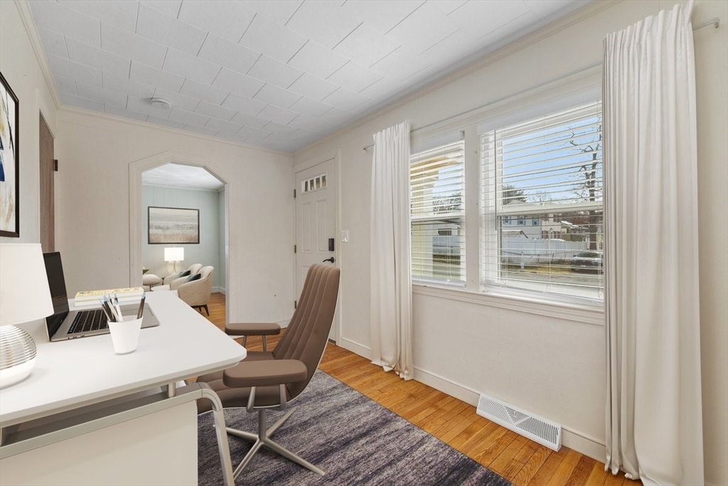 84 East Shore Road Holbrook, MA 02343 - Photo 3 of 26 a view of a workspace with furniture and a window