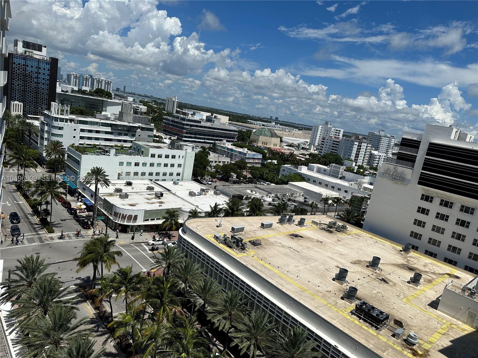 100 Lincoln Road, Unit 1423 Miami Beach, FL 33139 - Photo 29 of 56 from balcony city view