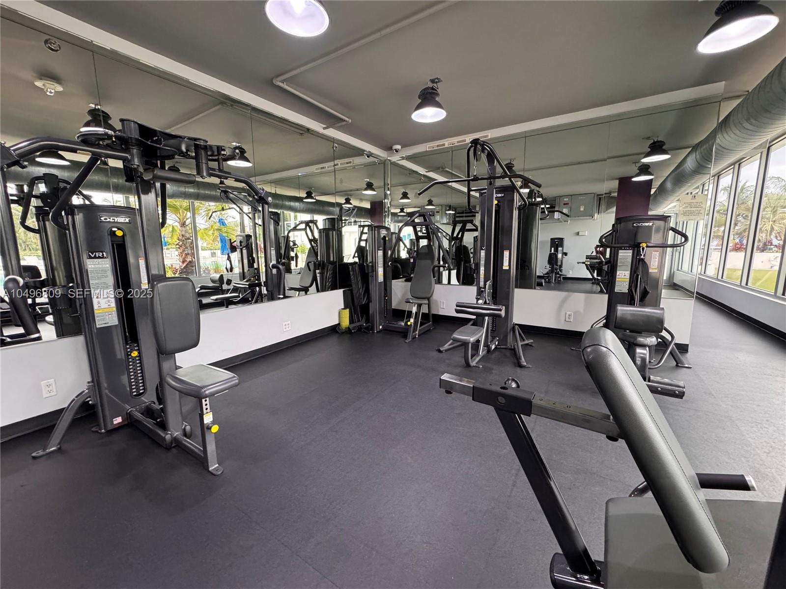 100 Lincoln Road, Unit 1423 Miami Beach, FL 33139 - Photo 47 of 54 a view of a room with gym equipment
