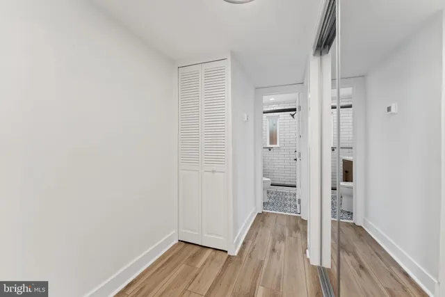 wooden floor in an empty room