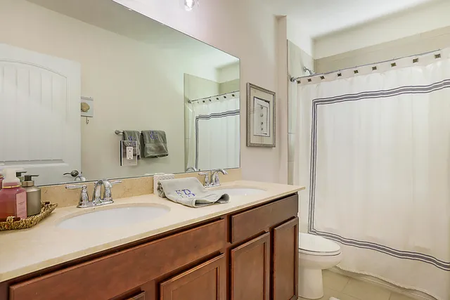 a living room with a couch and a table