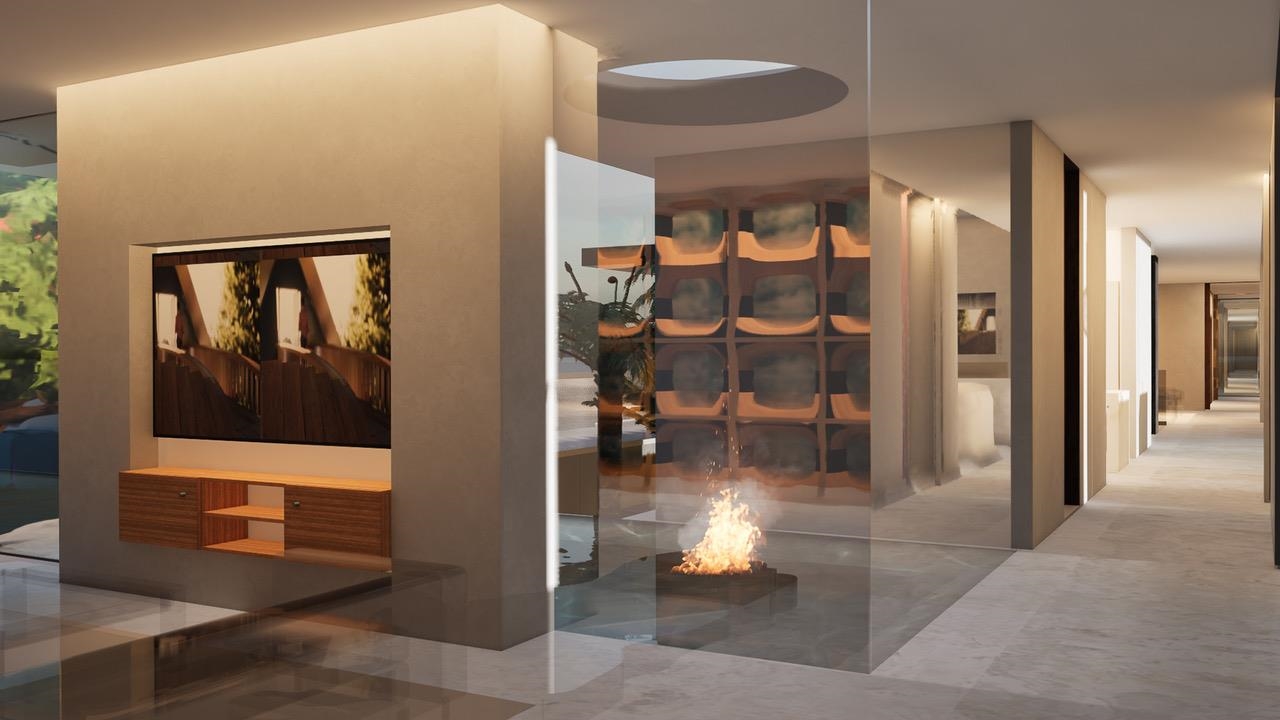 0 Makena Alanui Road Kihei, HI 96753 - Photo 11 of 50 a hallway with dining area and livingroom view