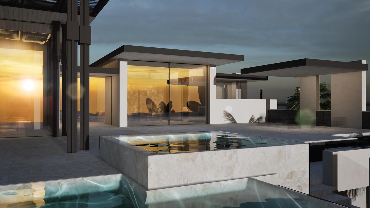 0 Makena Alanui Road Kihei, HI 96753 - Photo 17 of 50 a living room with stainless steel appliances kitchen island granite countertop a refrigerator a stove and a sink with granite countertops