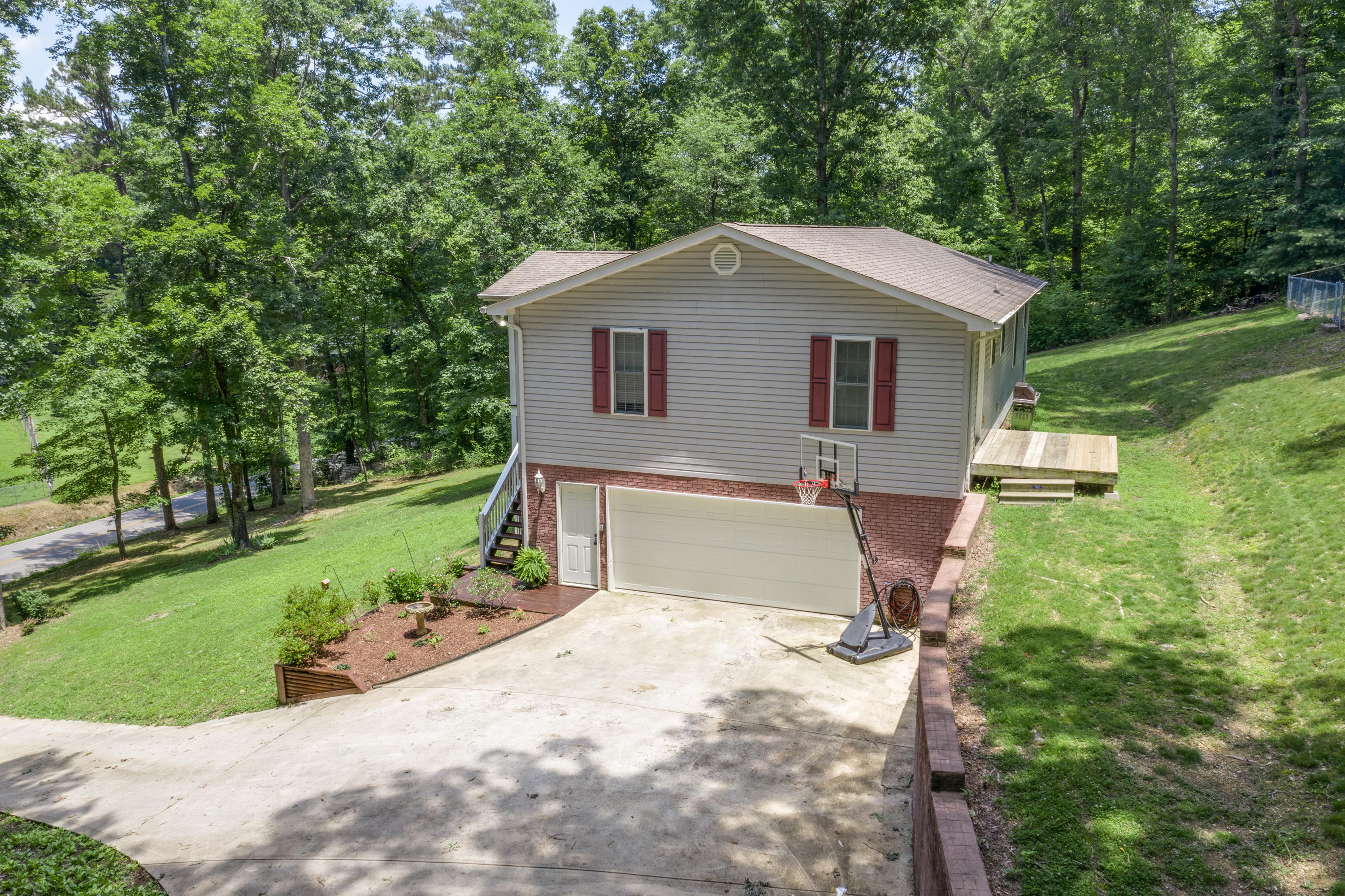 1002 Daugherty Ferry Road Sale Creek, TN 37373 - Photo 4 of 41 Wide Driveway