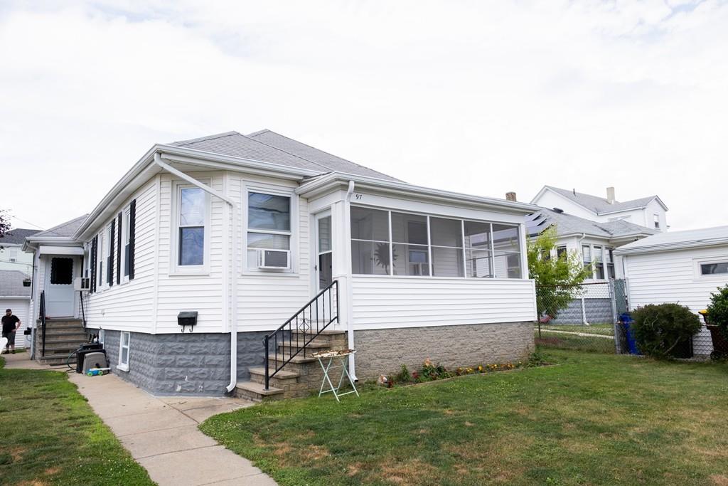 97 Stevens Street Fall River, MA 02721 - Photo 1 of 20 a view of house with a yard