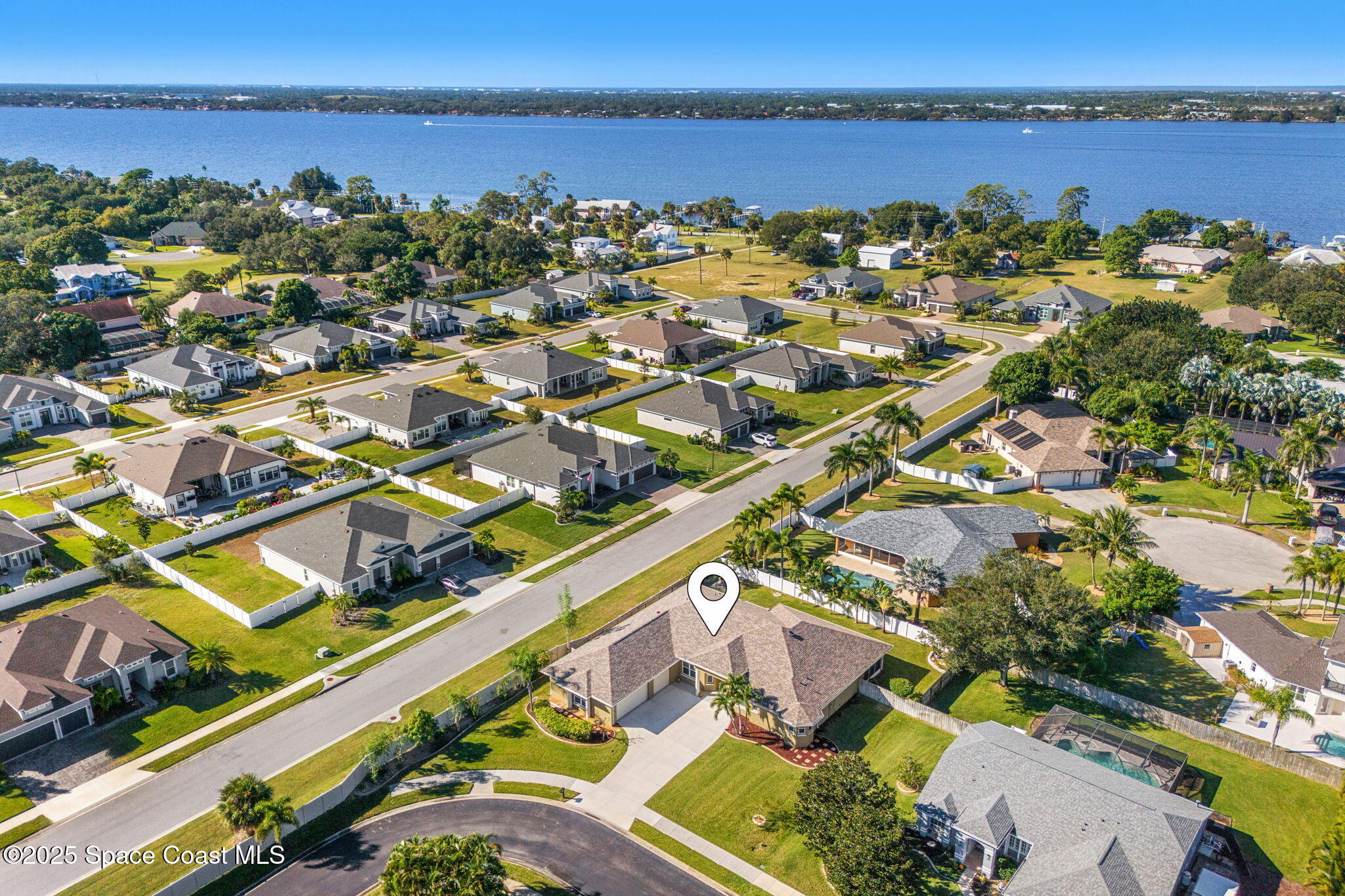 1239 Guy Island Drive Merritt Island, FL 32952 - Photo 39 of 42 a view of a city with an ocean view
