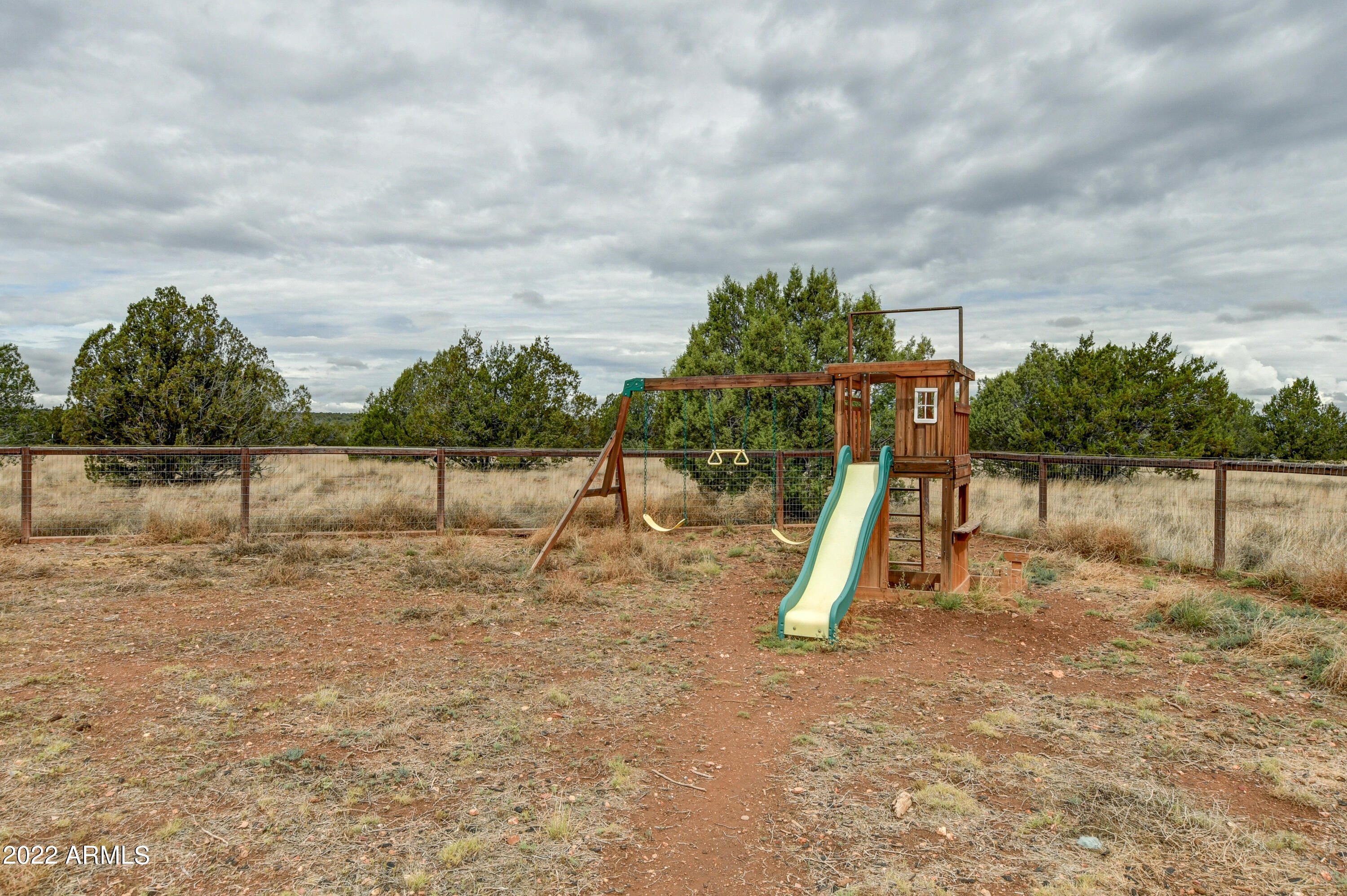 1550 Java Drive Ash Fork, AZ 86320 - Photo 56 of 66 Fenced Back Yard