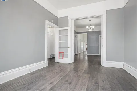 wooden floor in an empty room
