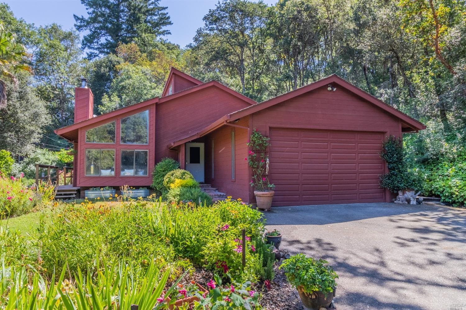 1284 Rd B Redwood Valley, CA 95470 - Photo 1 of 1 a view of a house with garden