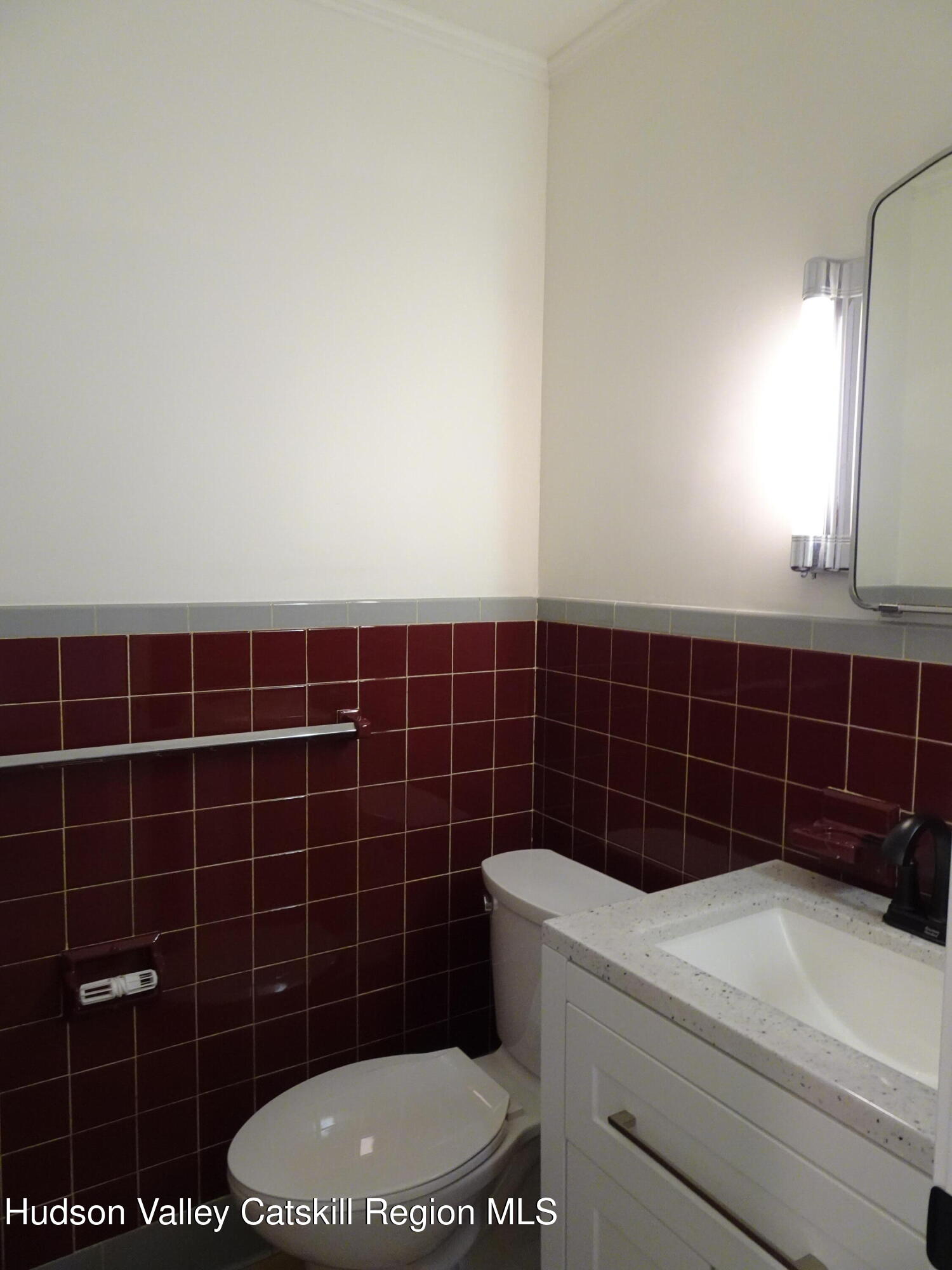 8 Hover Road Claverack-Red Mills, NY 12513 - Photo 20 of 33 a bathroom with a toilet a sink a mirror and a shower