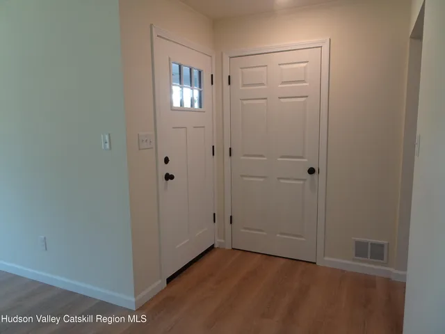 a view of empty room