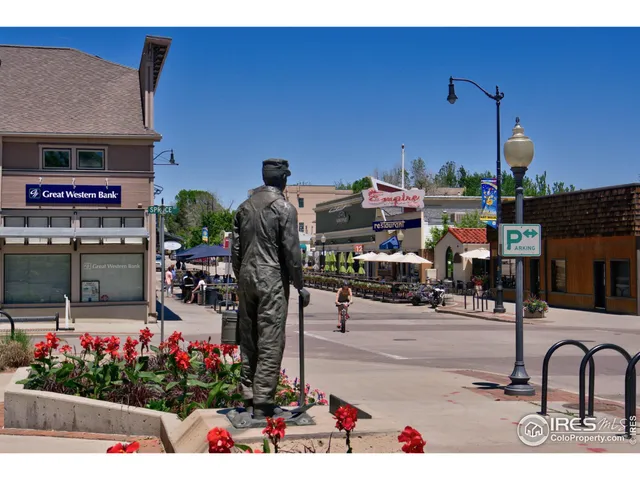 a view of water with a cafe