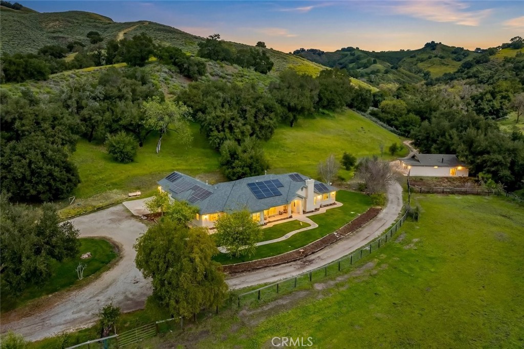 1825 Hi Mountain Road Arroyo Grande, CA 93420 - Photo 3 of 74 an aerial view of a house