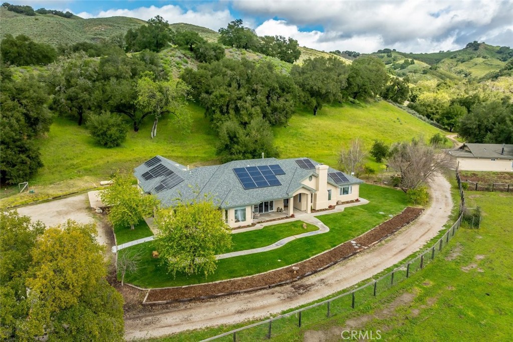 1825 Hi Mountain Road Arroyo Grande, CA 93420 - Photo 46 of 74 an aerial view of a house