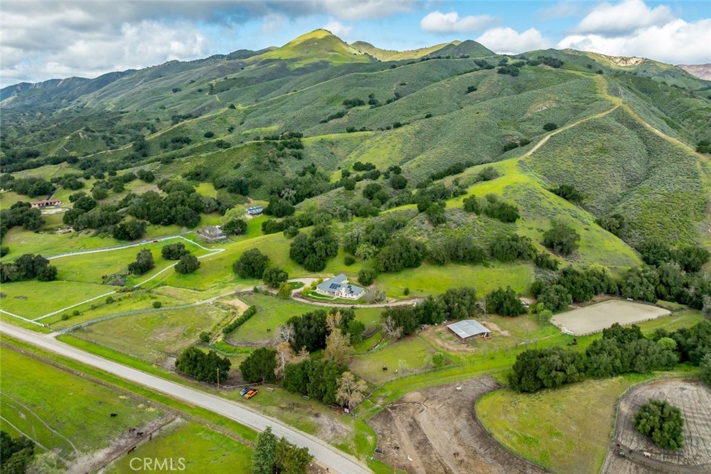 1825 Hi Mountain Road Arroyo Grande, CA 93420 - Photo 6 of 74 an aerial view of a residential houses with outdoor space