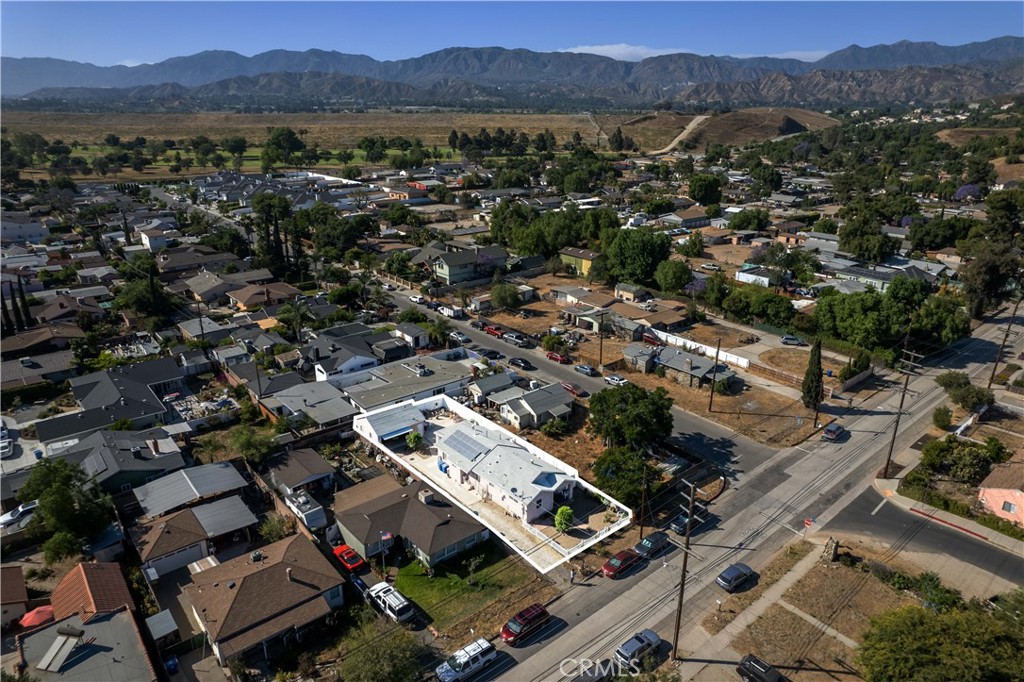 11203 Sheldon Street Sun Valley, CA 91352 - Photo 51 of 57 an aerial view of residential house with outdoor space